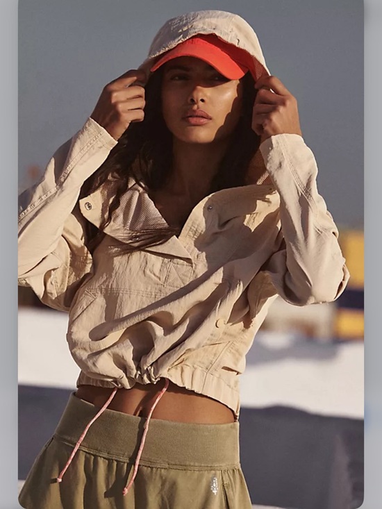 FP Movement by Free People Jackets & Blazers - FP Movement Ride the Wave Popover Jacket: XS; NWOT